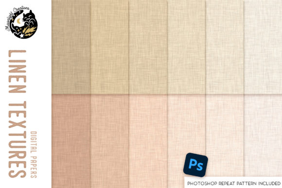 Download Linen Digital Paper Patterns - Patterns Collection