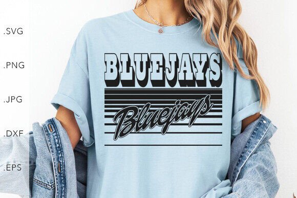 Download Bluejays Vintage Lines SVG DXF JPG PNG - Vintage lines Collection