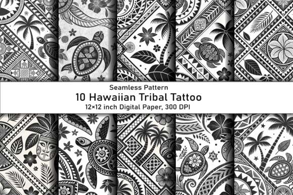 Download Hawaiian Tribal Tattoo Patterns - Patterns Collection