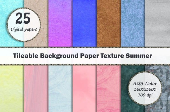 Download Tileable Background Paper Texture Summer - Texture Collection