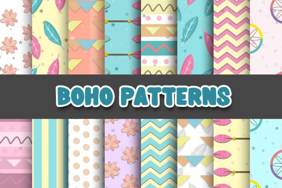 Download Boho Aztec Digital Papers Patterns - Patterns Collection