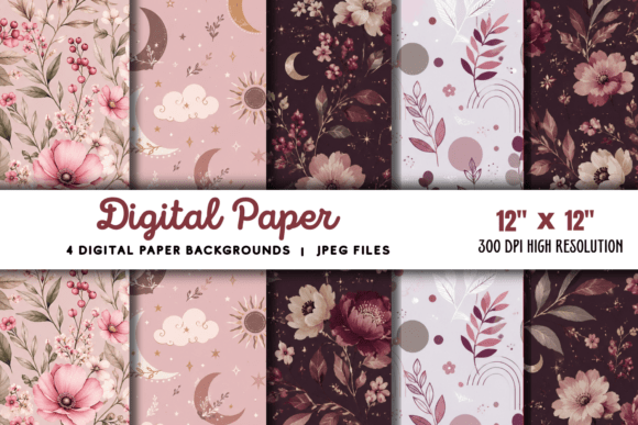 Download Digital Scrapbook Paper - Digital scrapbook paper Collection
