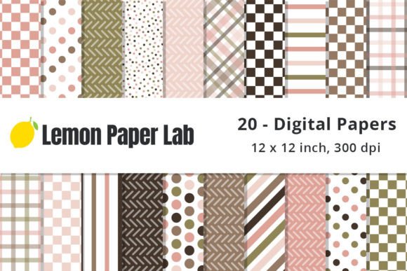 Download Pink and Brown Check Background Patterns - Patterns Collection