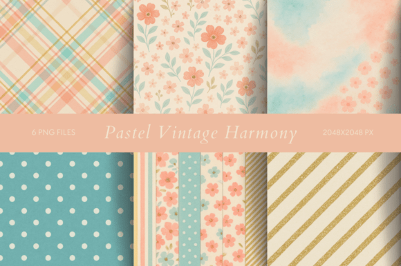 Download Pastel Vintage Harmony - Premium Resources