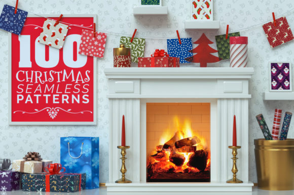 Download 100 Christmas Seamless Patterns - Patterns Collection