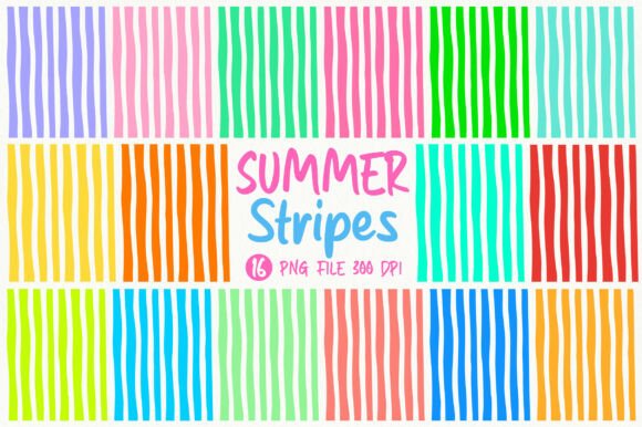 Download Preppy Summer Stripes Background PNG - Stripes background Collection