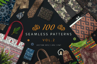 Download 100 Seamless Patterns Vol.2 - Patterns Collection