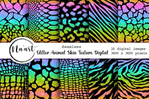 Download Glitter Animal Skin Texture Digital - Texture Collection