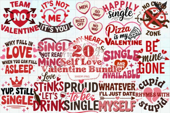 Download Self Love Valentine Bundle PNG - Valentine bundle Collection