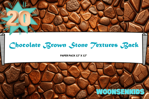 Download Beautiful Chocolate Brown Stone Textures Background Watercolor Png Kdp Digital Paper - Texture Collection