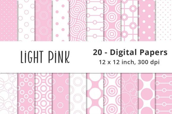 Download Printable Light Pink Polka Dot Patterns - Patterns Collection