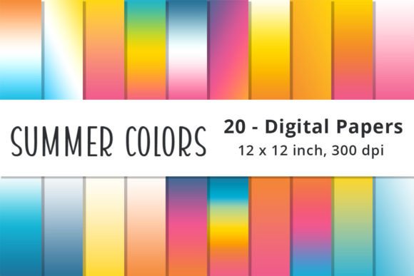 Download Summer Gradient Background Patterns - Patterns Collection