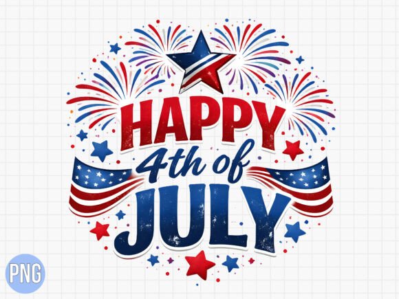 Download Happy 4th of July Patriotic Fireworks - Happy Collection